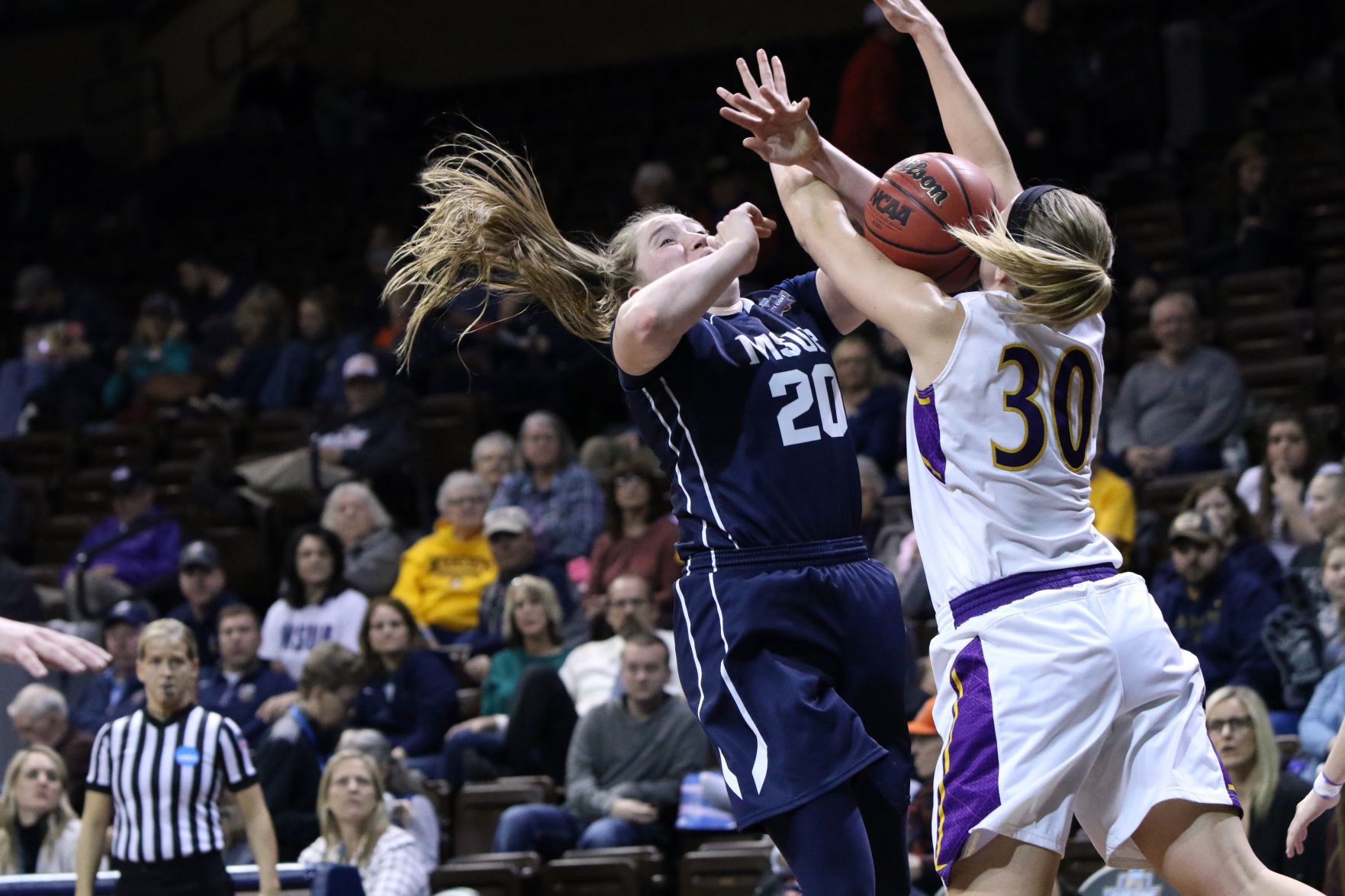 Ashland vs MSU Billings WBB 20180319